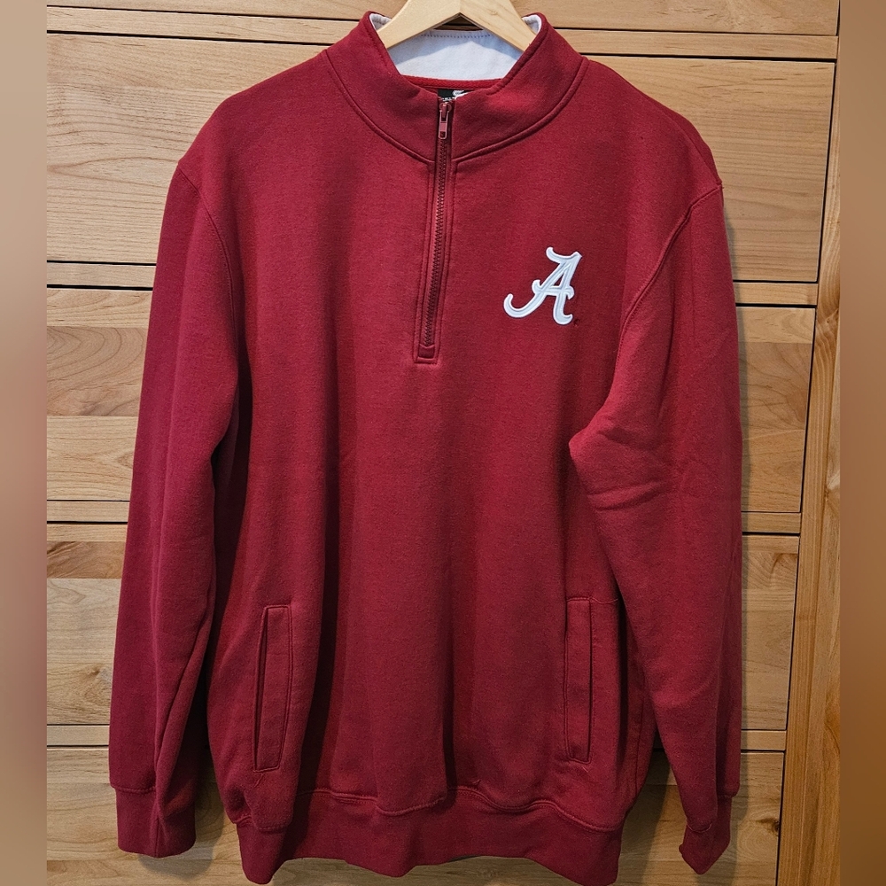 Alabama Red Quarter-Zip Sweatshirt